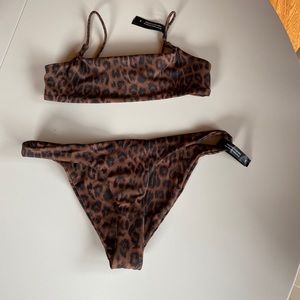 Two piece bathing suit set